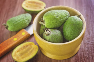 Feijoa masks for face