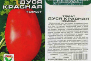 Tomato Dusya red