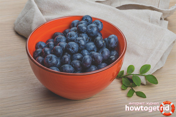 Was ist nützlich Blaubeeren