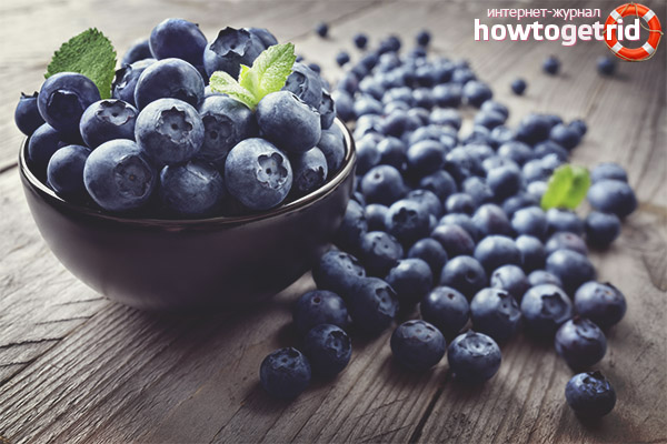 Blaubeeren beim Kochen