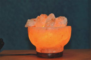 Why is a salt lamp useful?